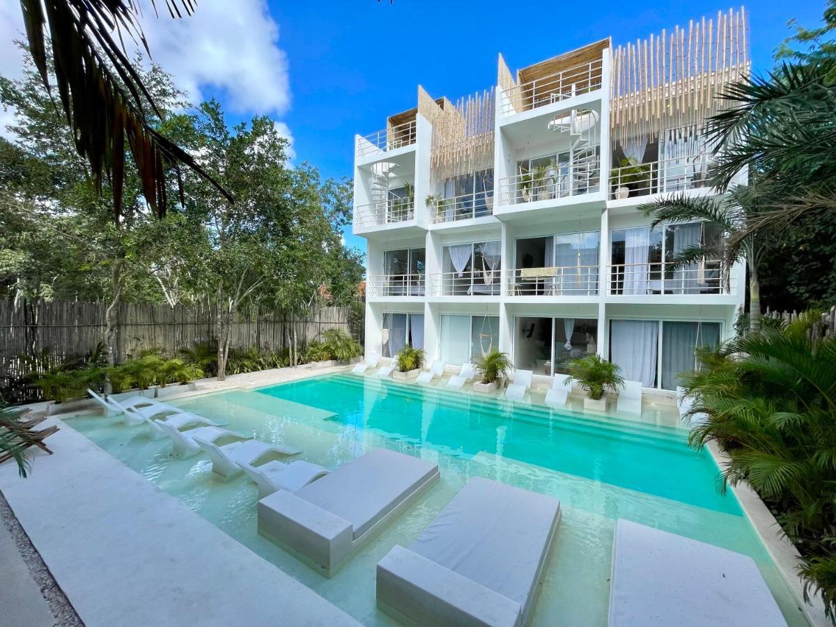 Beautiful Swim-Up Studio With Private Terrace, Pool And Jungle Gym Tulum Eksteriør bilde