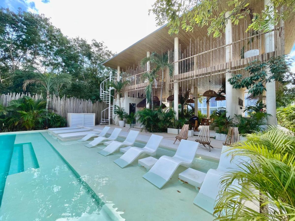Beautiful Swim-Up Studio With Private Terrace, Pool And Jungle Gym Tulum Eksteriør bilde