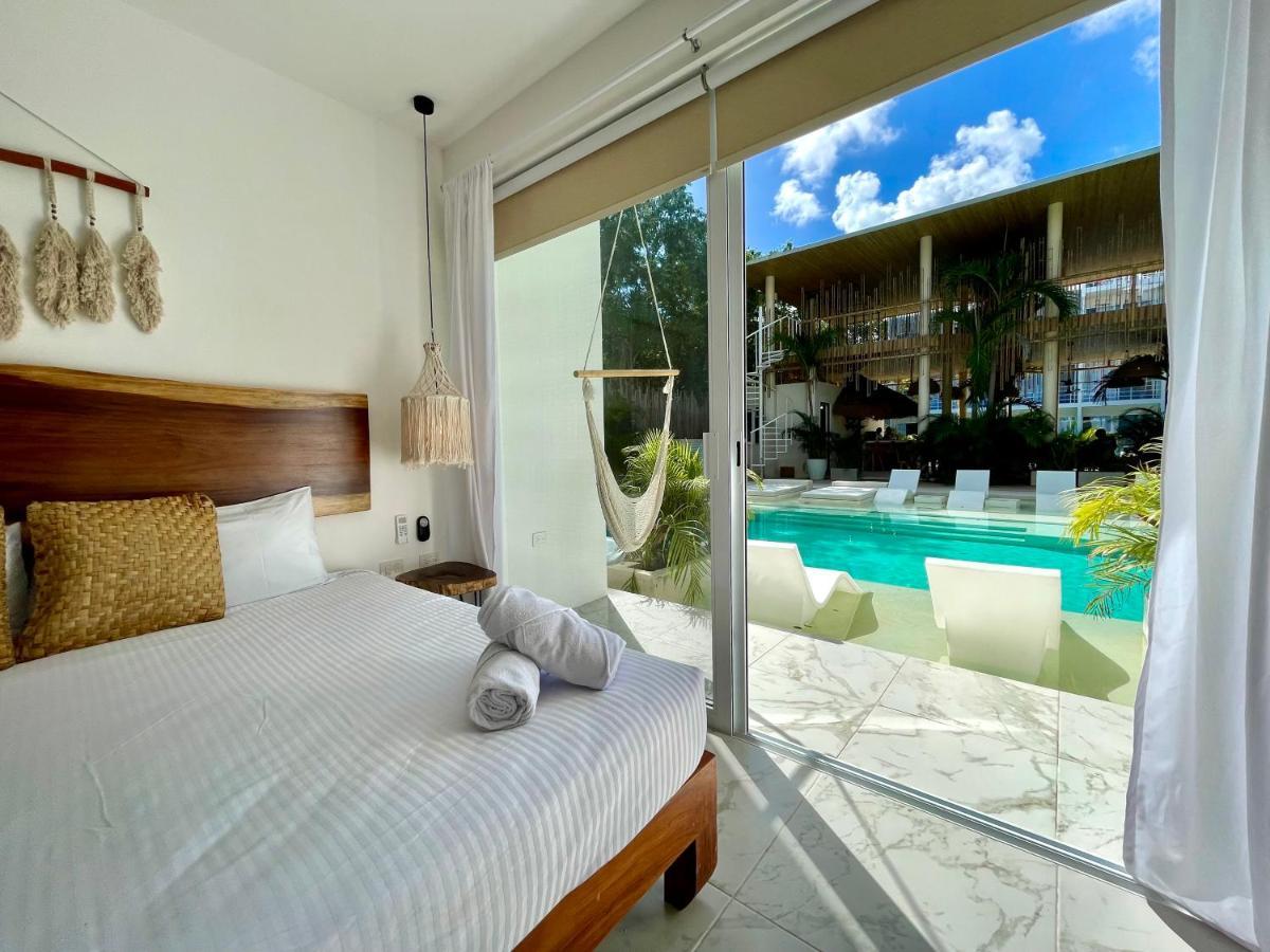Beautiful Swim-Up Studio With Private Terrace, Pool And Jungle Gym Tulum Eksteriør bilde