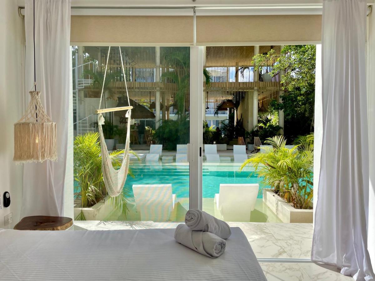 Beautiful Swim-Up Studio With Private Terrace, Pool And Jungle Gym Tulum Eksteriør bilde