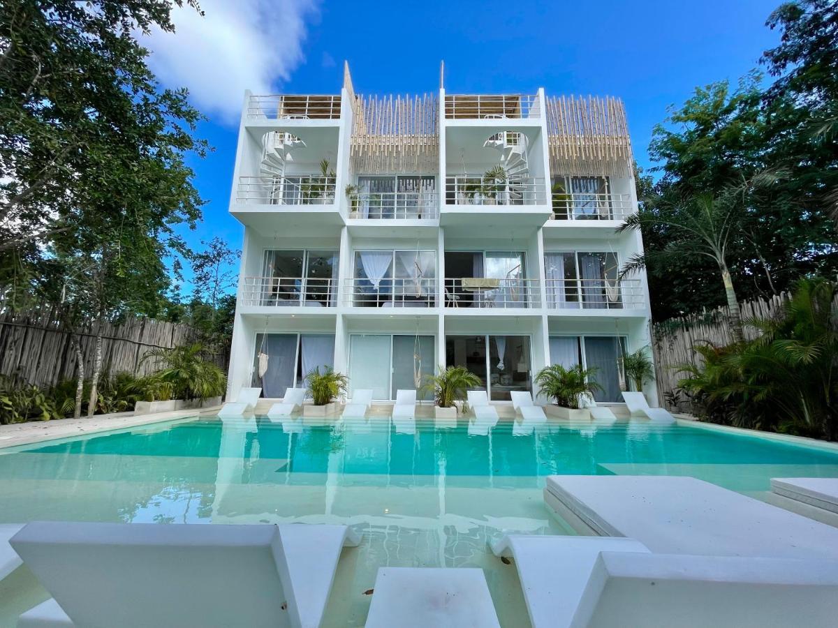 Beautiful Swim-Up Studio With Private Terrace, Pool And Jungle Gym Tulum Eksteriør bilde