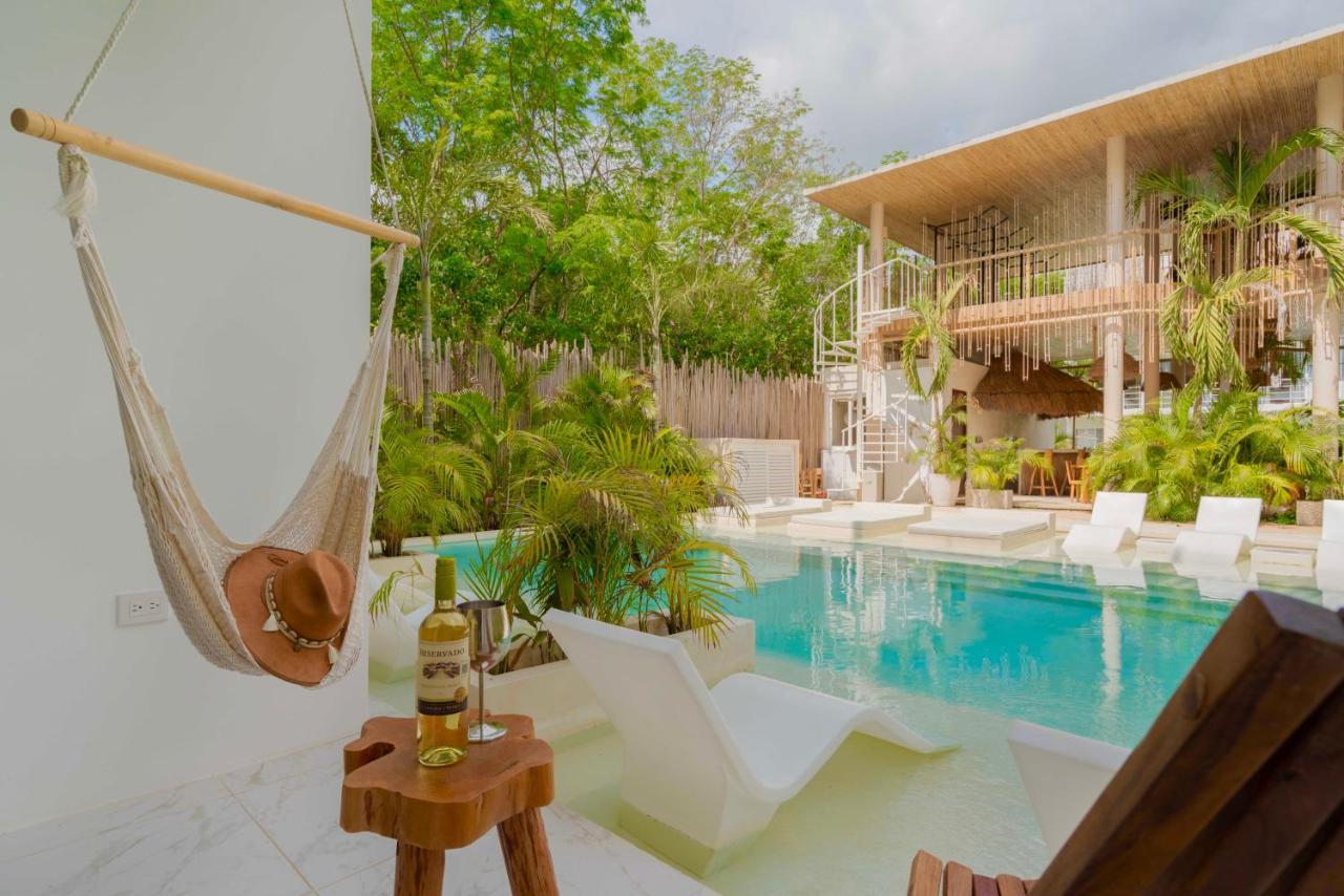 Beautiful Swim-Up Studio With Private Terrace, Pool And Jungle Gym Tulum Eksteriør bilde