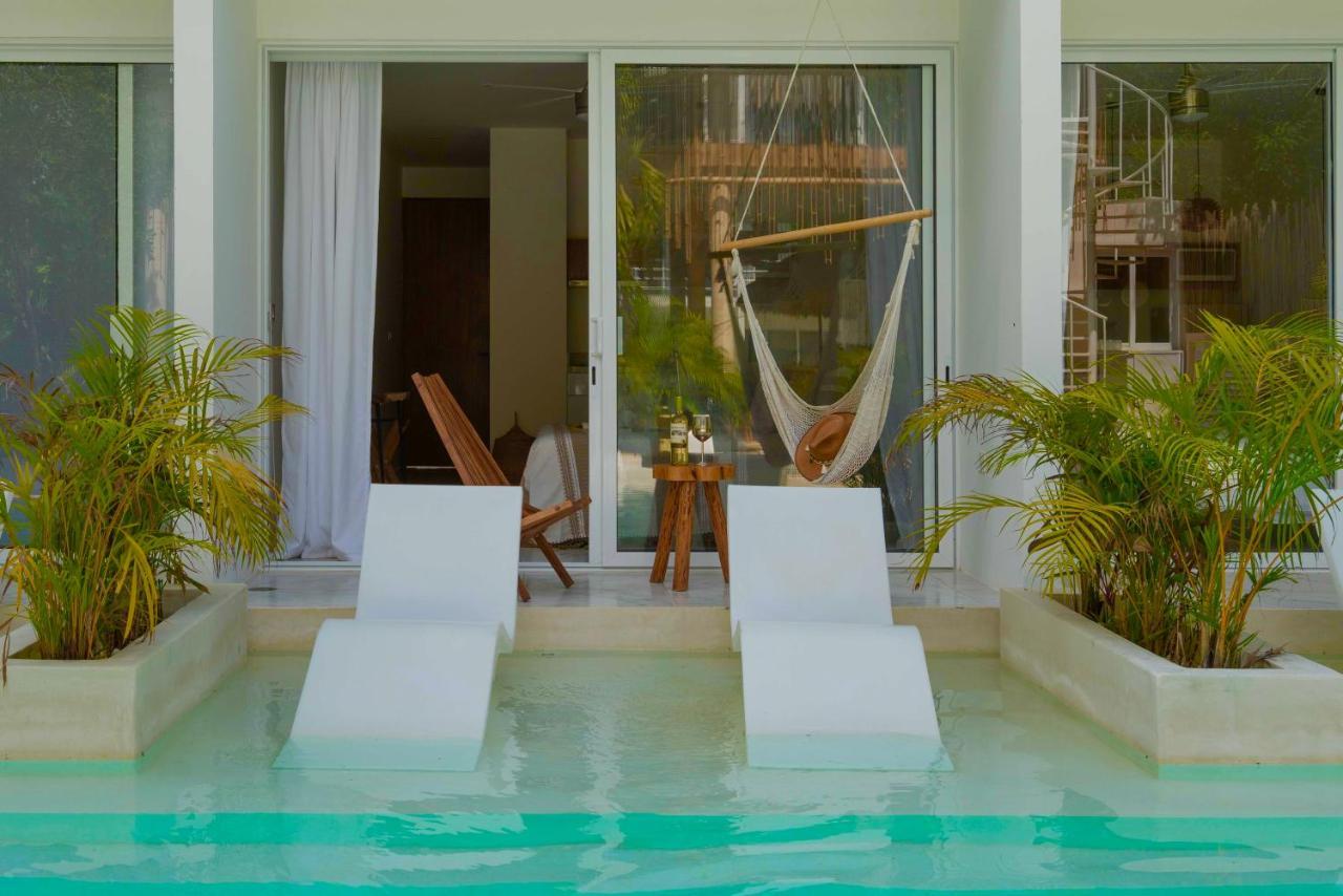 Beautiful Swim-Up Studio With Private Terrace, Pool And Jungle Gym Tulum Eksteriør bilde