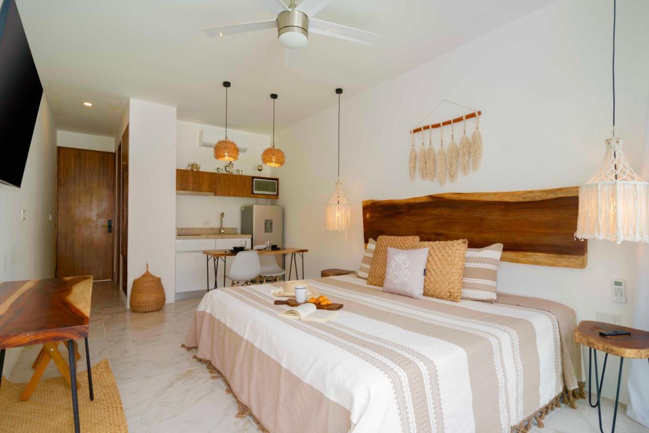 Beautiful Swim-Up Studio With Private Terrace, Pool And Jungle Gym Tulum Eksteriør bilde