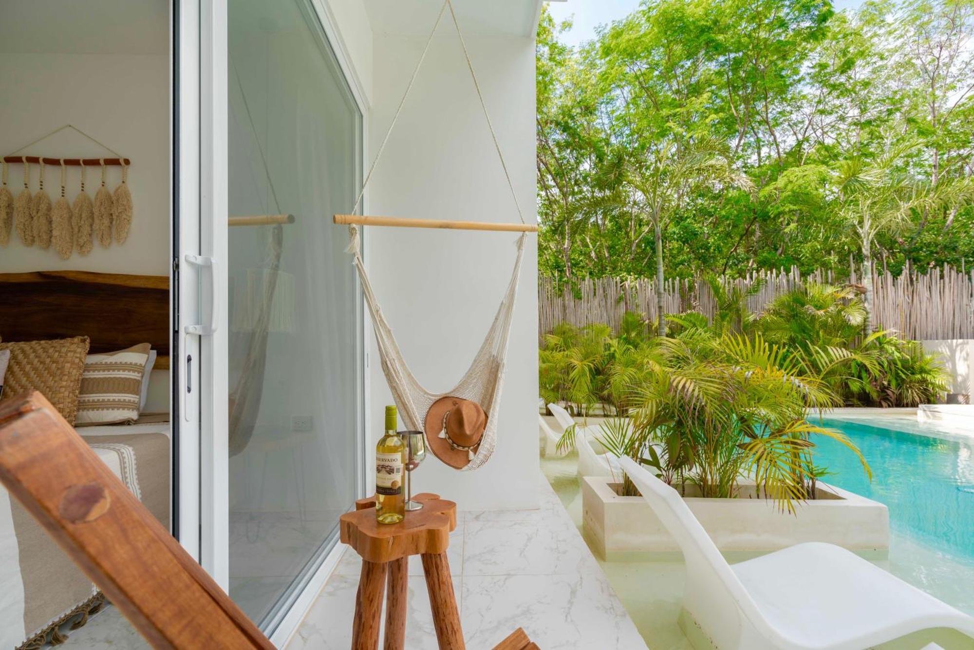 Beautiful Swim-Up Studio With Private Terrace, Pool And Jungle Gym Tulum Eksteriør bilde